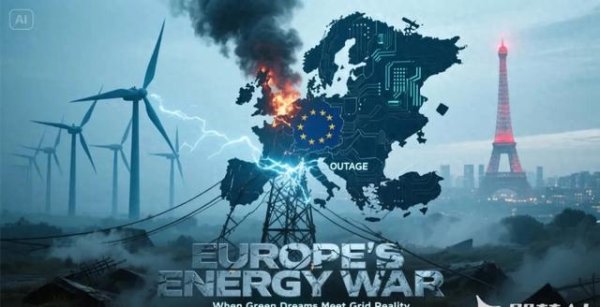 冠盈配资 欧洲大停电: 绿电崩盘/储能缺位! 给中国能源安全什么警示?